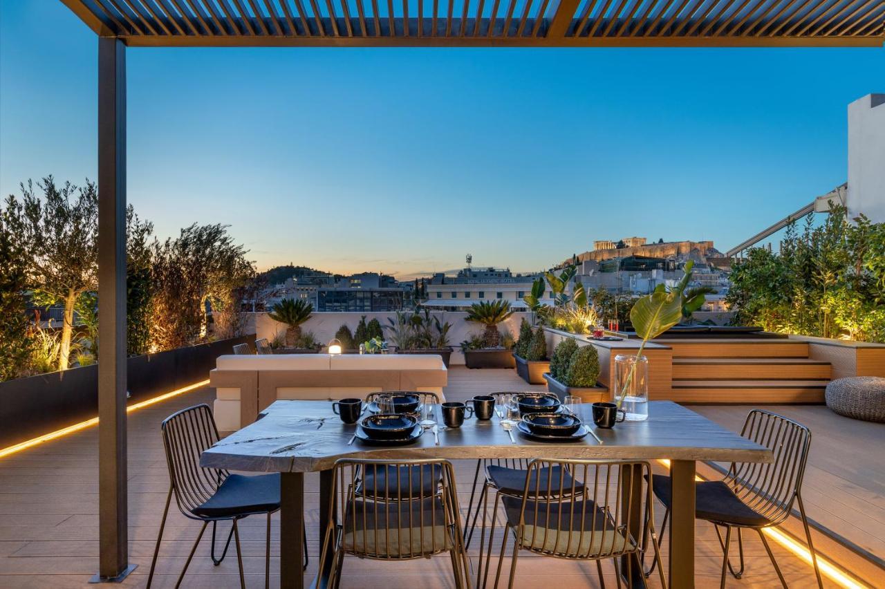 Aparthotel The Newel Acropolis Athen Exterior foto