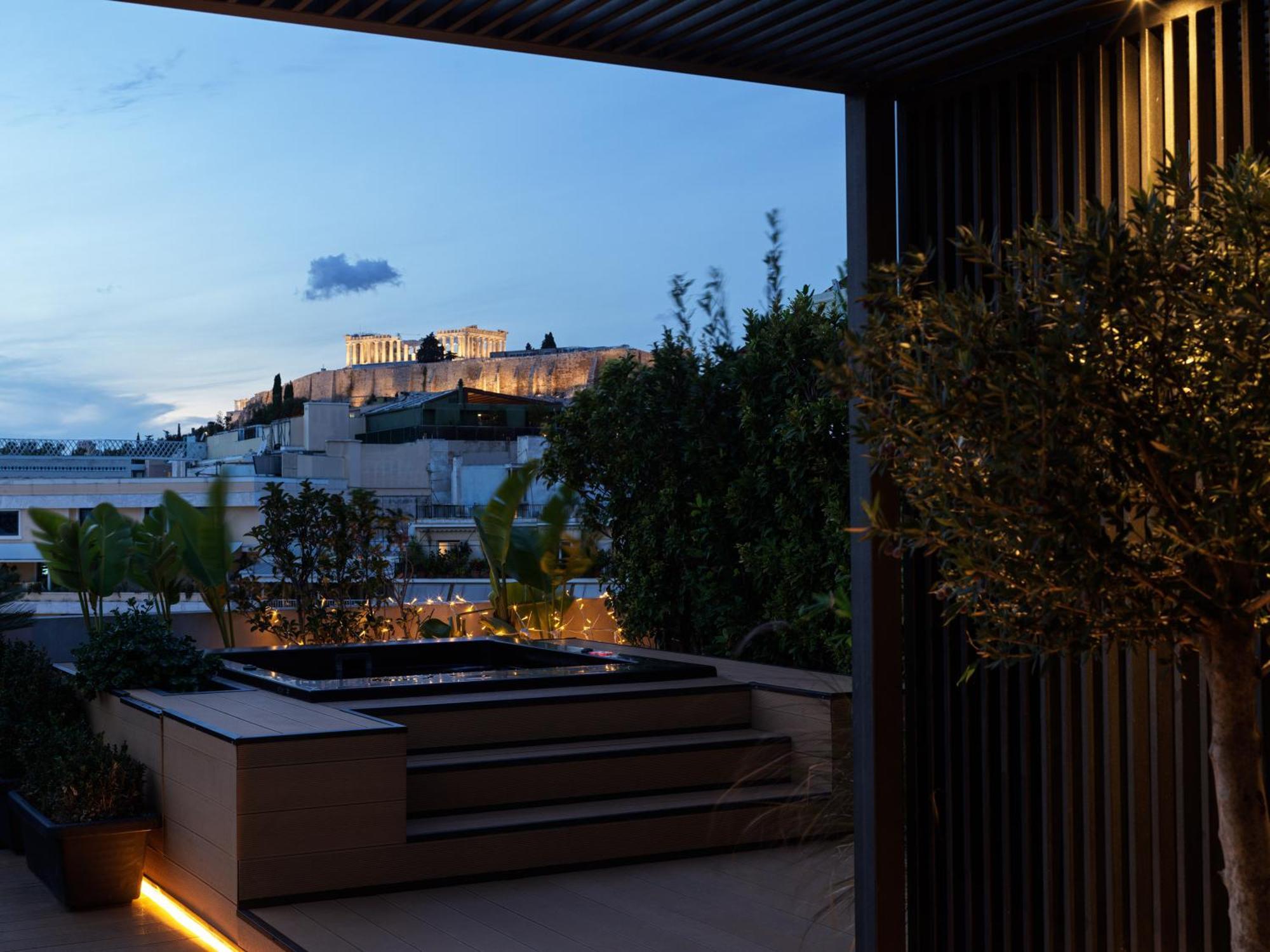 Aparthotel The Newel Acropolis Athen Exterior foto