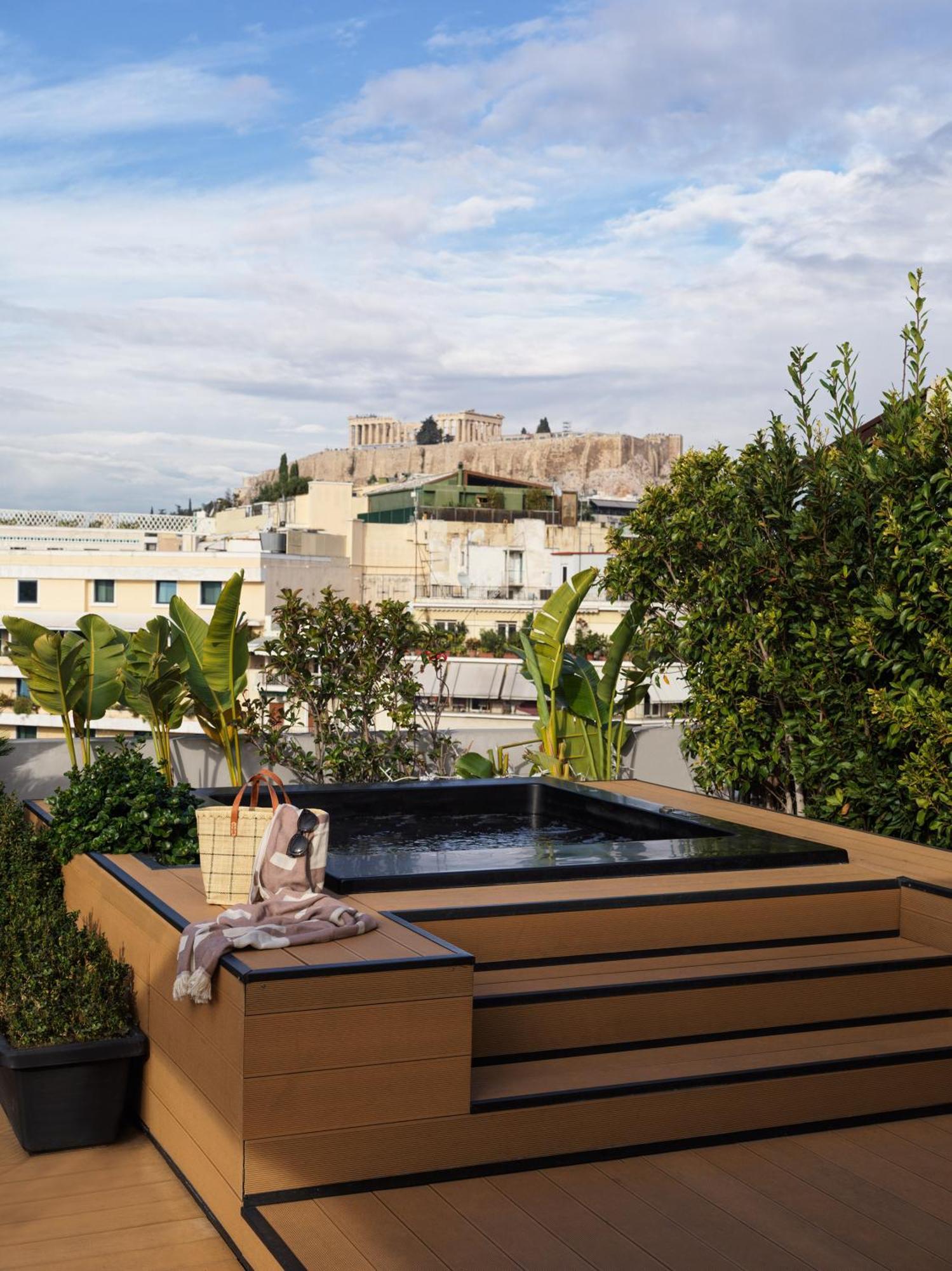 Aparthotel The Newel Acropolis Athen Exterior foto