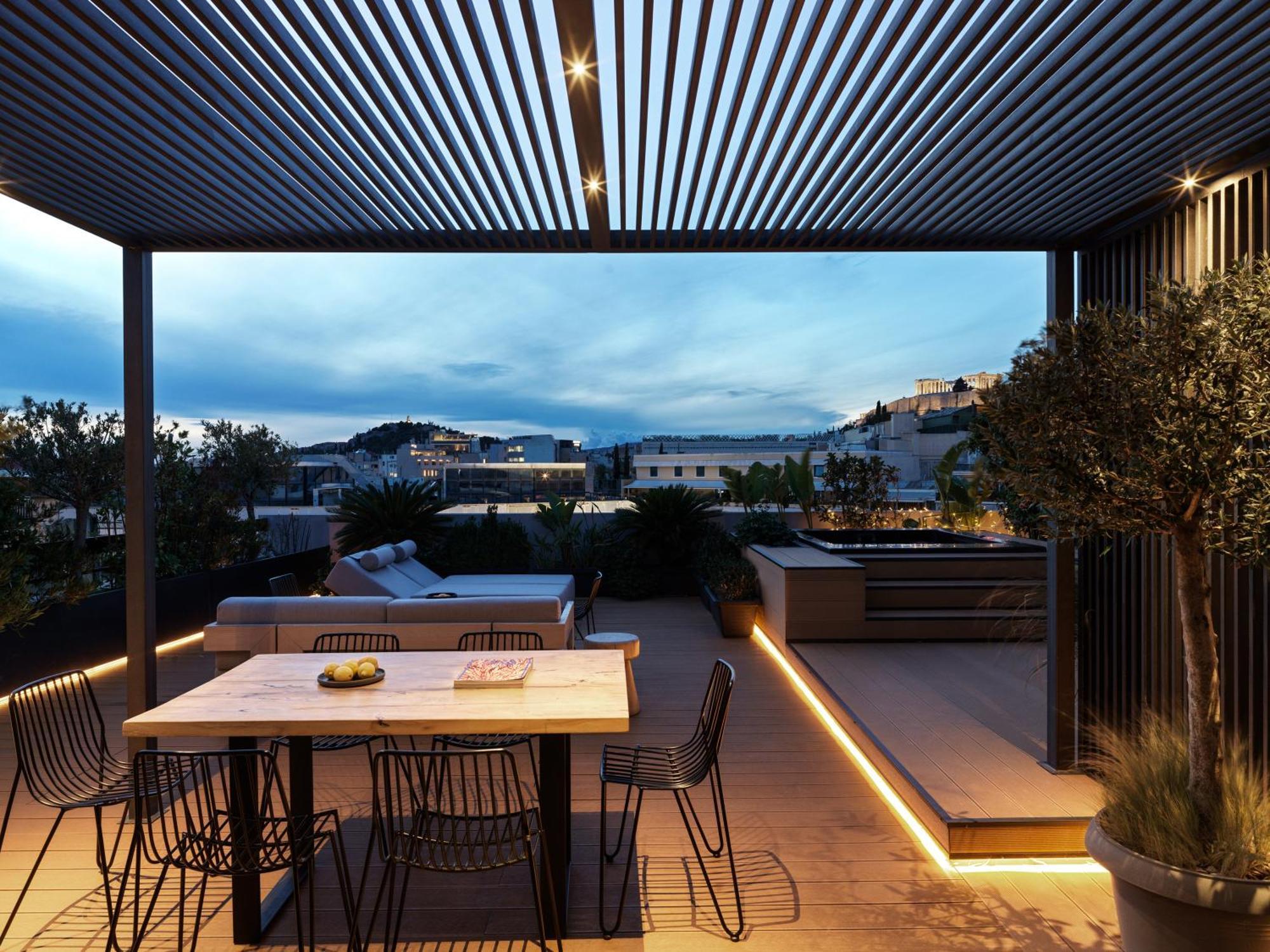 Aparthotel The Newel Acropolis Athen Exterior foto