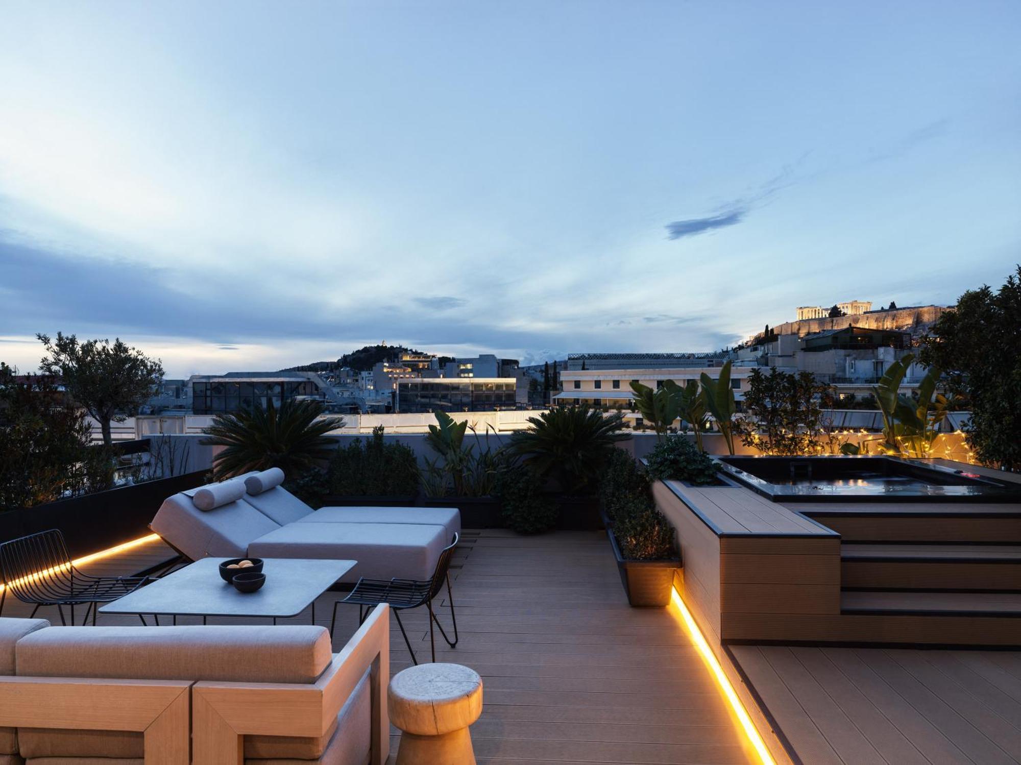Aparthotel The Newel Acropolis Athen Exterior foto