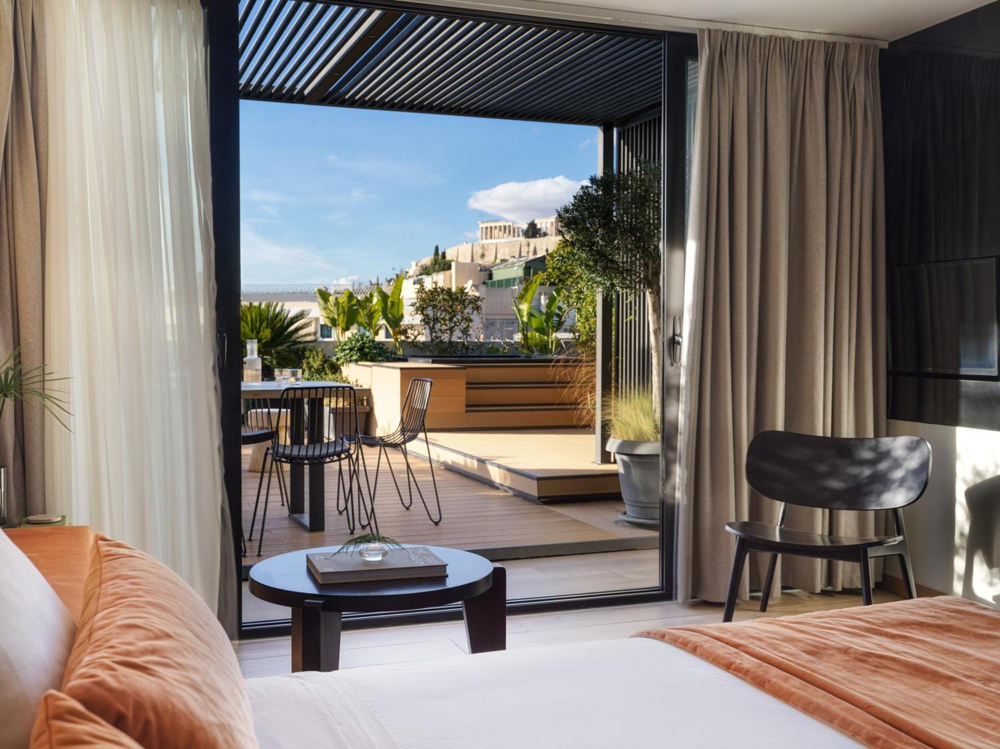 Aparthotel The Newel Acropolis Athen Exterior foto